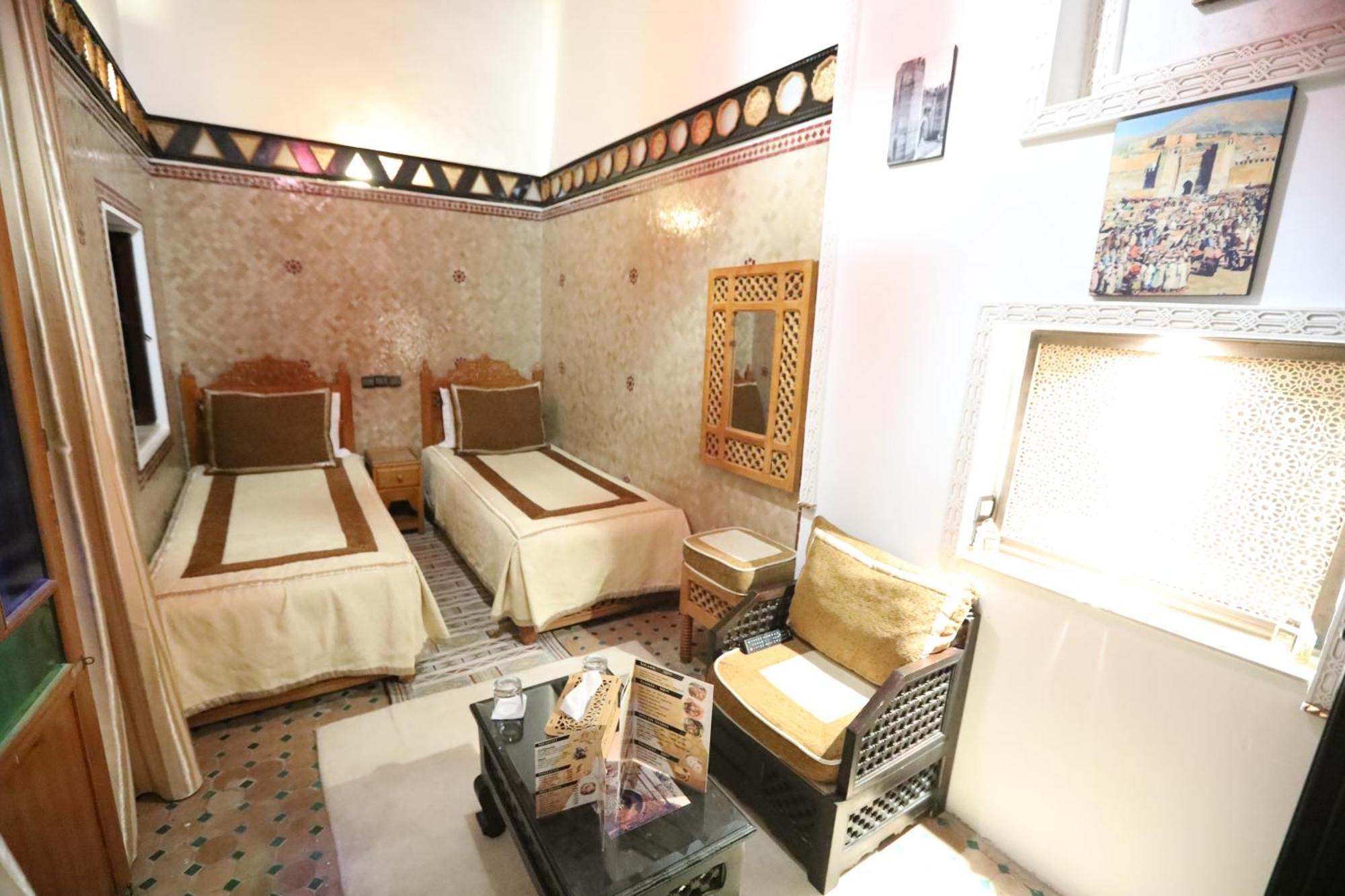 Dar Belmamoun Hotell Fès Rum bild