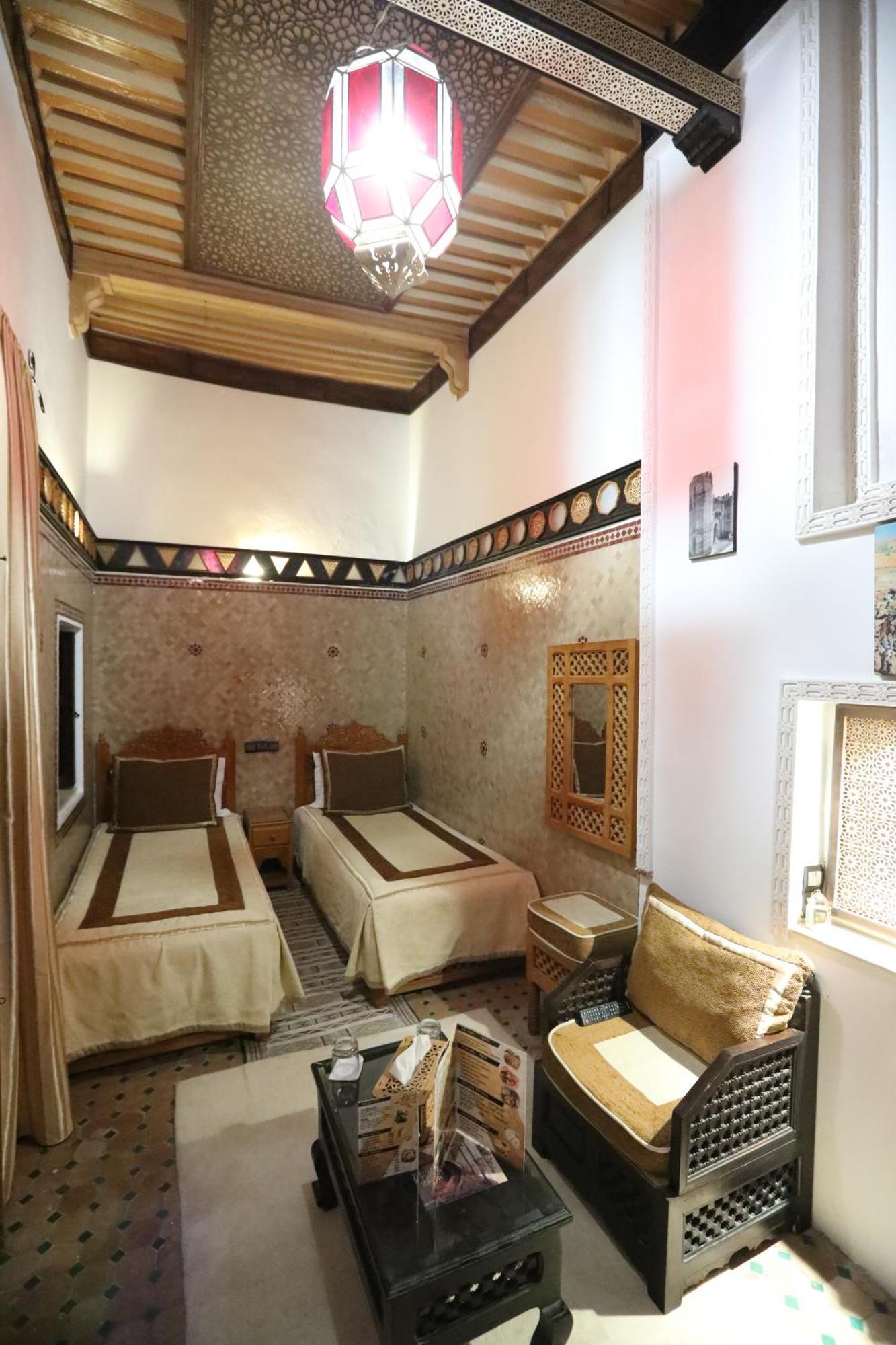 Dar Belmamoun Hotell Fès Rum bild